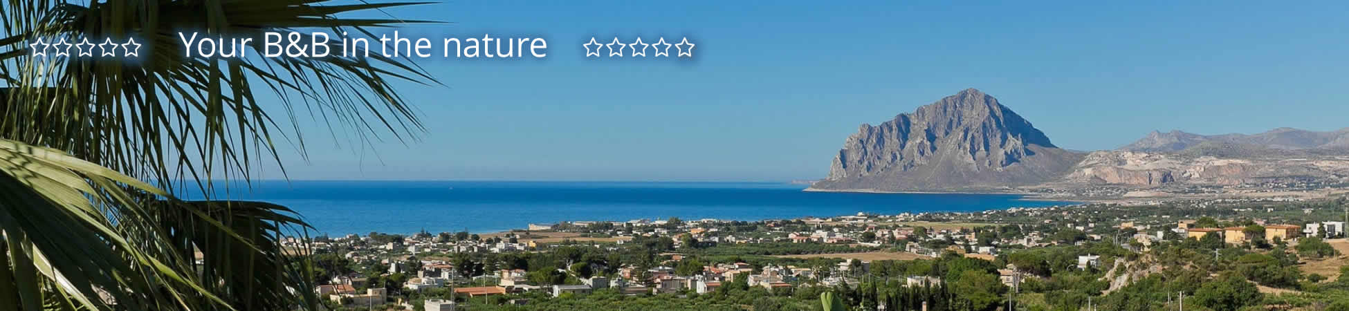 View on Mount Cofano of Trapani