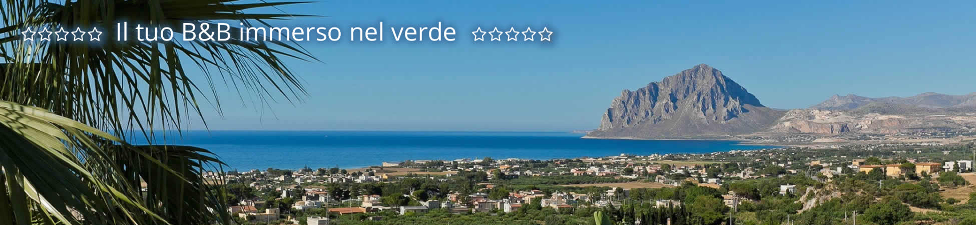 Vista sul Monte Cofano di Trapani